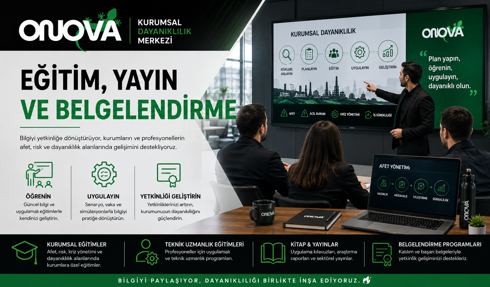 6. Eğitim, Yayın ve Belgelendirme